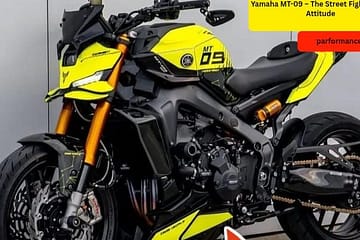 यामाहा MT-09 – एटीट्यूड वाली स्ट्रीट फाइटर Yamaha MT-09 – The Street Fighter with Attitude 
