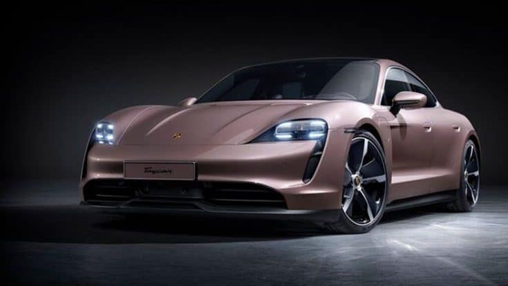 पोर्श टेकन टर्बो EV Porsche Taycan Turbo EV