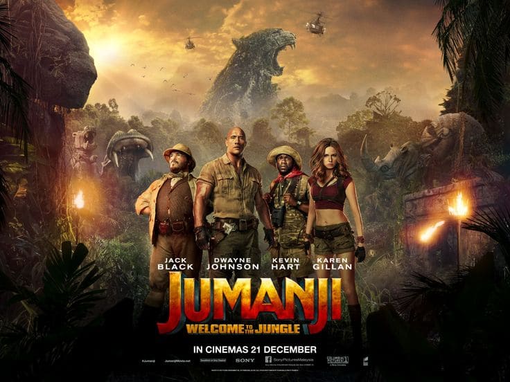 JUMANJI WELCOME TO THE JUNGLE